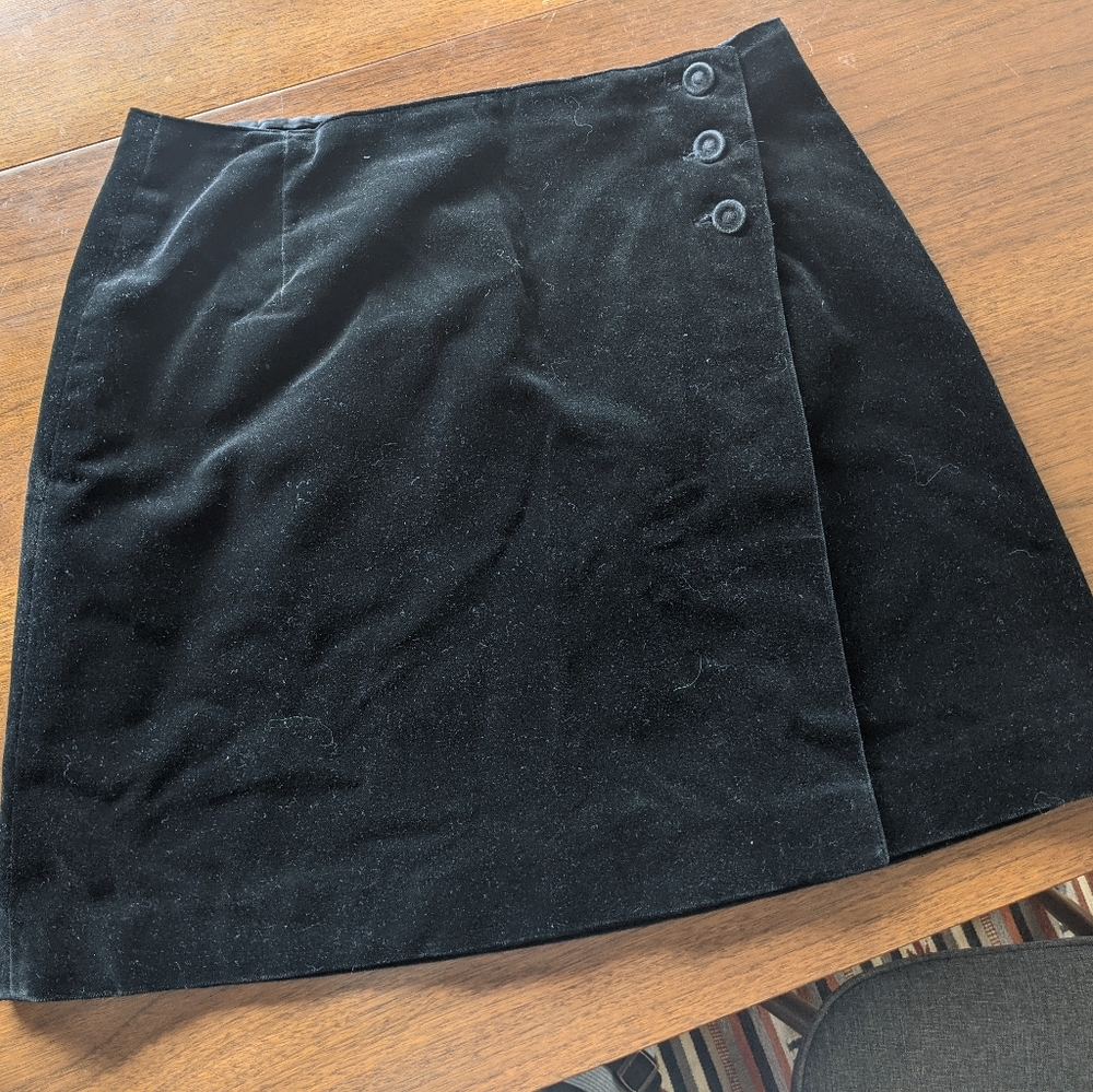 90's Gap Velvet Mini Skirt